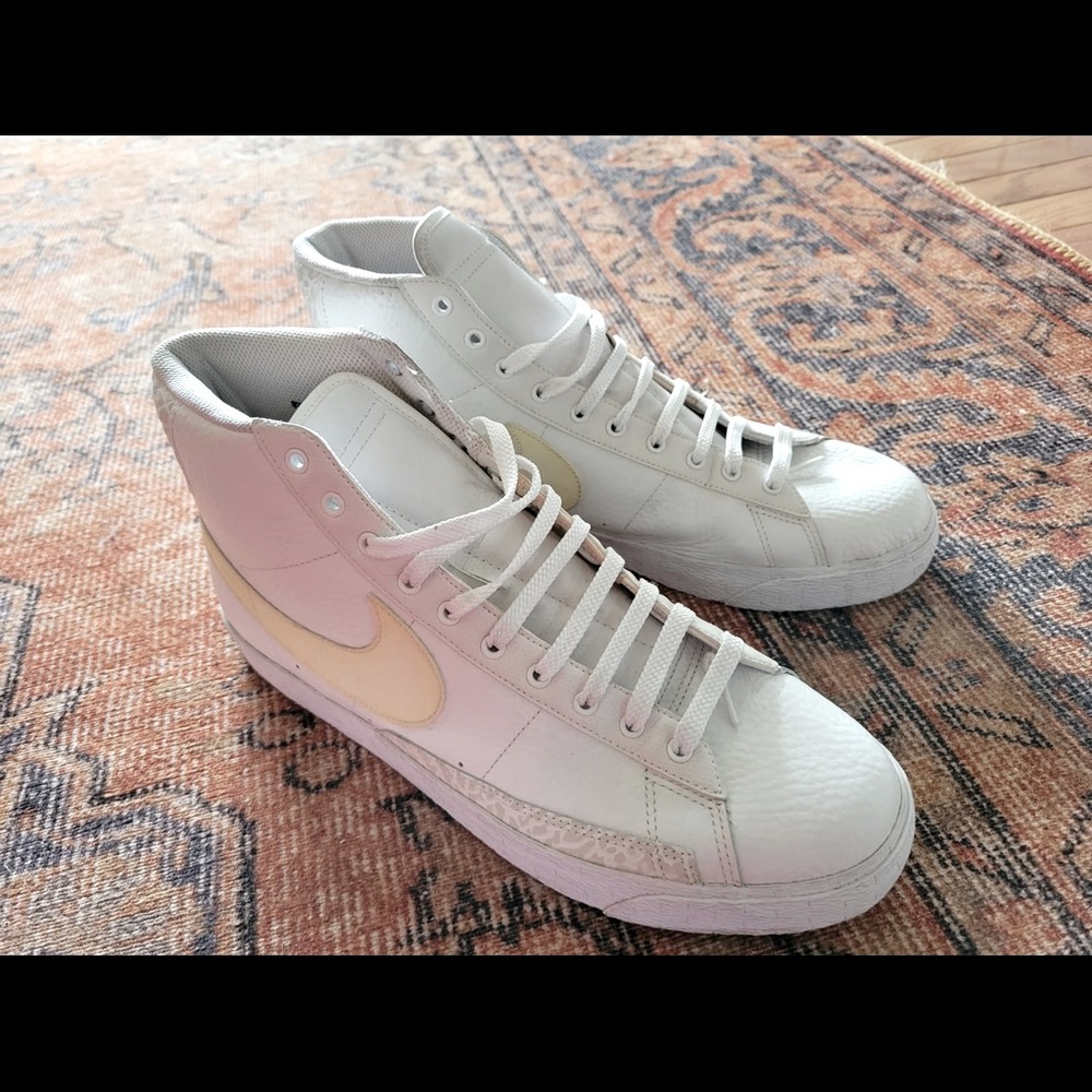 White Nike Blazer Sneakers